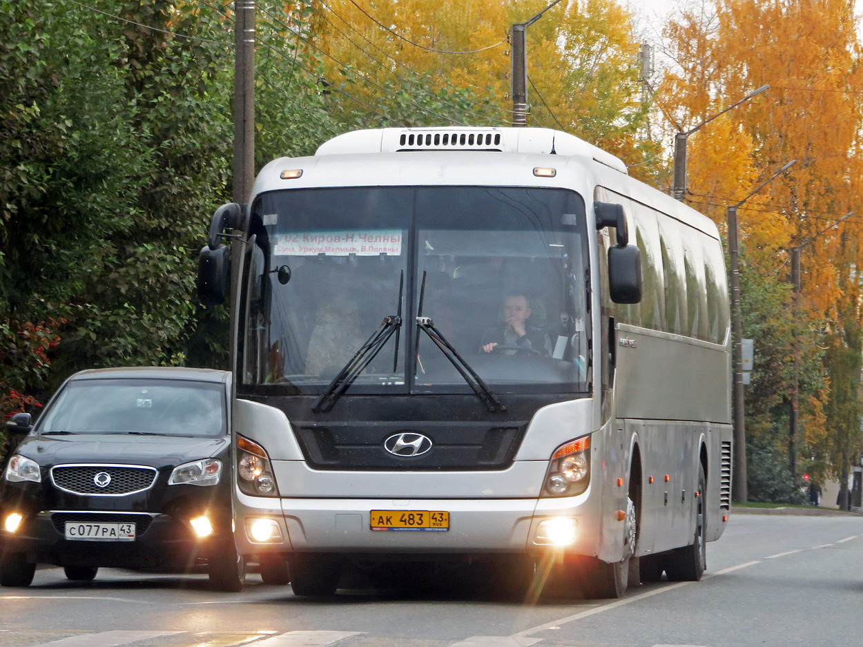 Кировская область, Hyundai Universe Space Luxury № х611