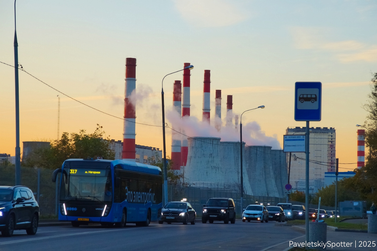 Москва, КАМАЗ-6282 № 490567