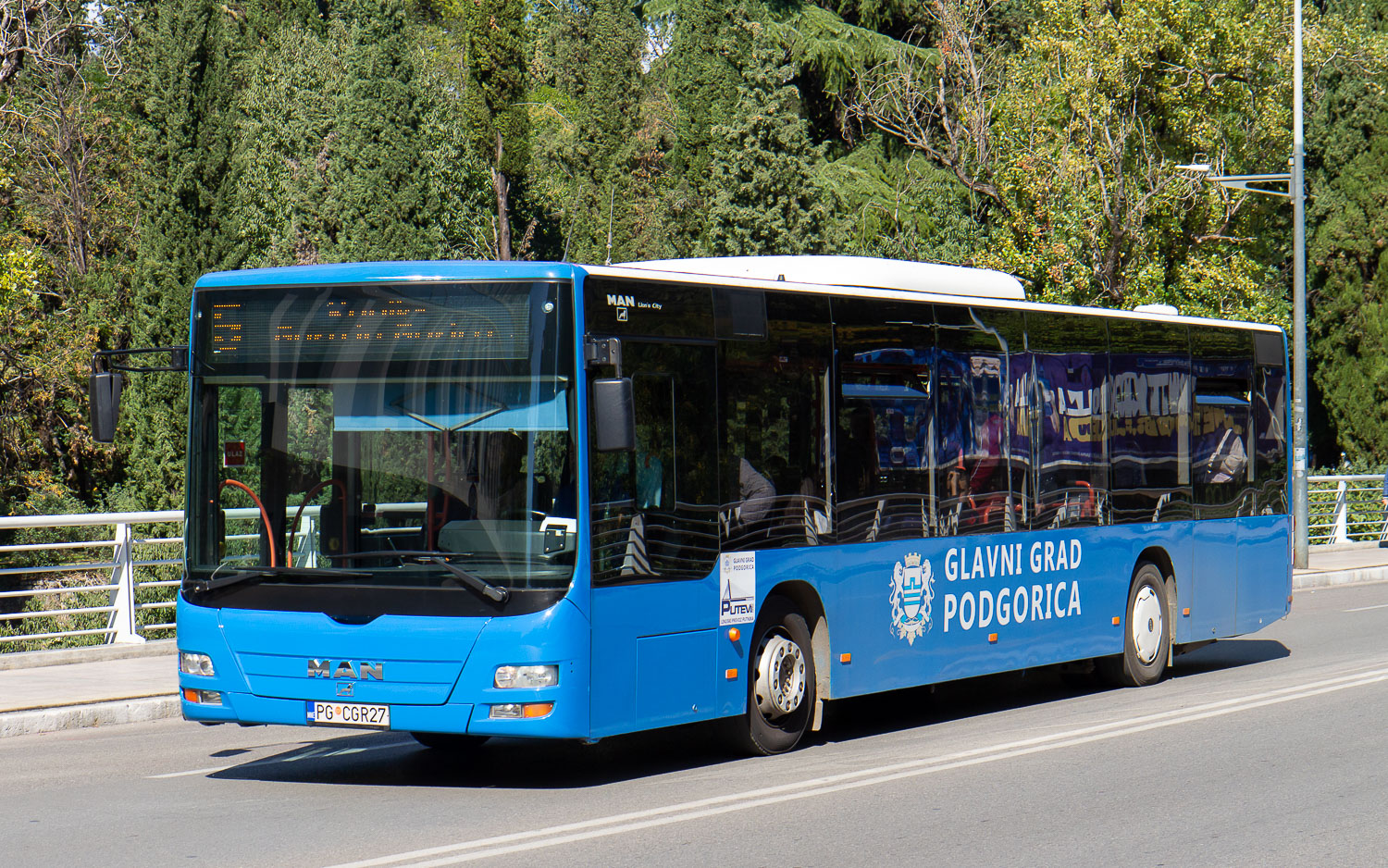 Черногория, MAN A21 Lion's City NL273 № PG CGR27