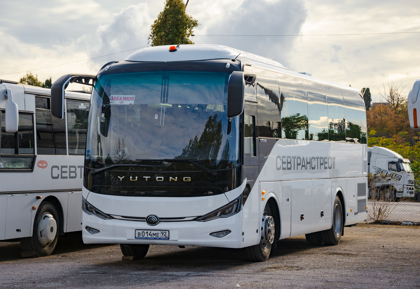 Севастополь, Yutong C9 (ZK6947H) № В 014 МЕ 92 Севастополь, Yutong C9 (ZK6947H) № В 014 МЕ 92