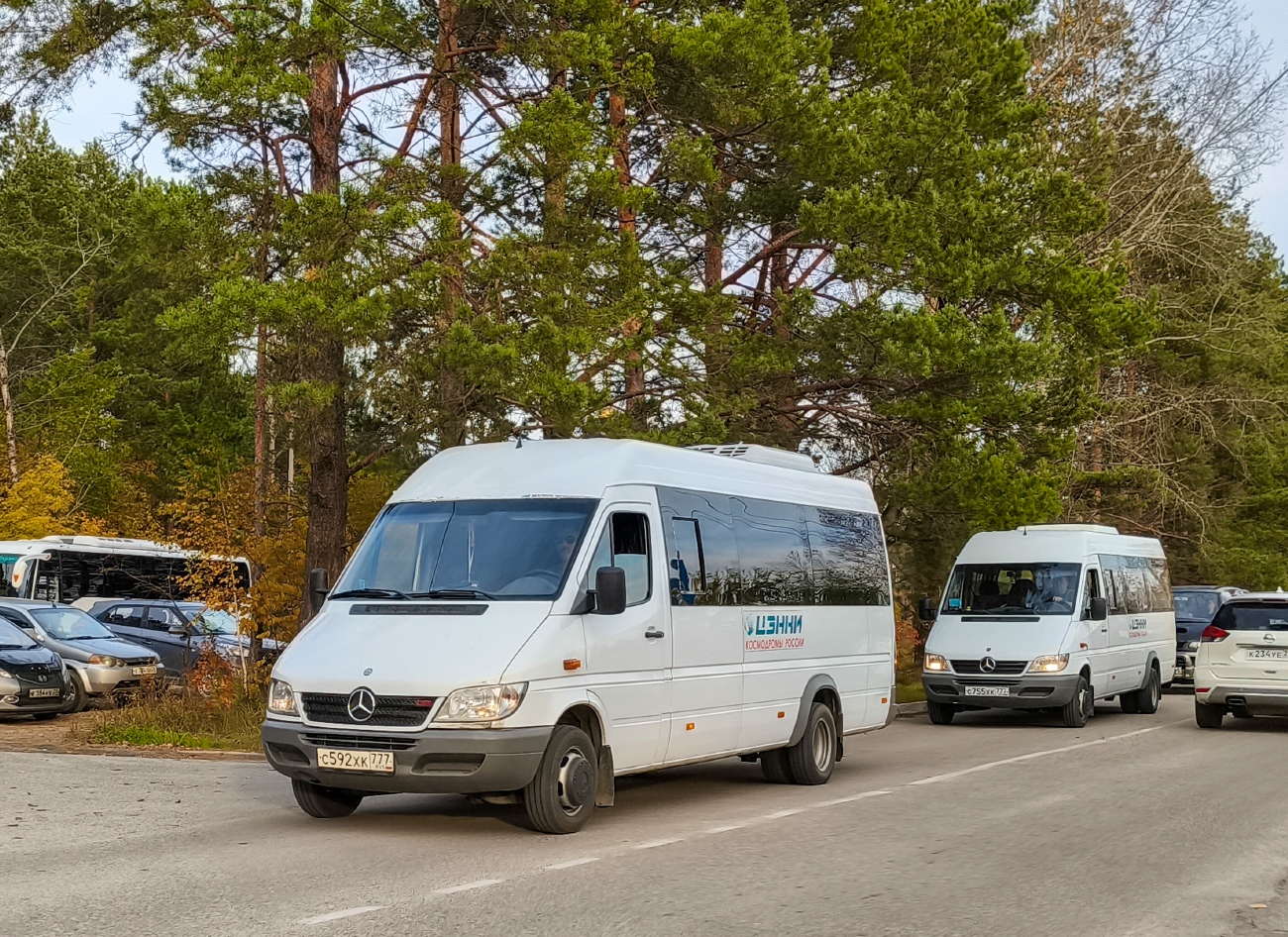 Амурская область, Луидор-223205 (MB Sprinter Classic) № С 592 ХК 777; Амурская область, Луидор-223237 (MB Sprinter Classic) № С 755 ХК 777