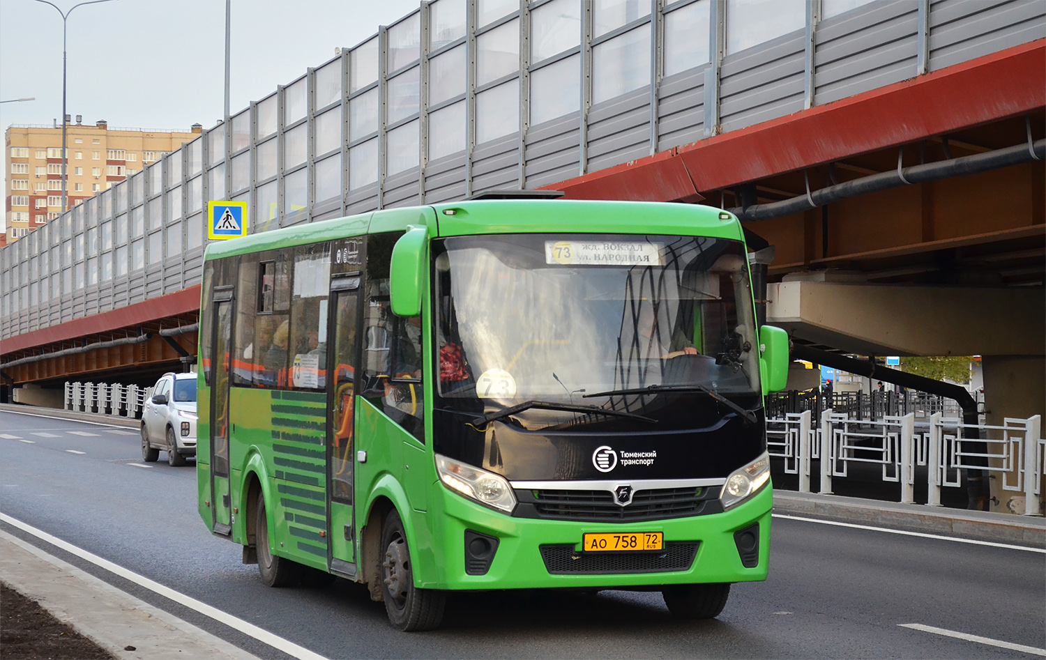 Тюменская область, ПАЗ-320405-04 "Vector Next" № АО 758 72