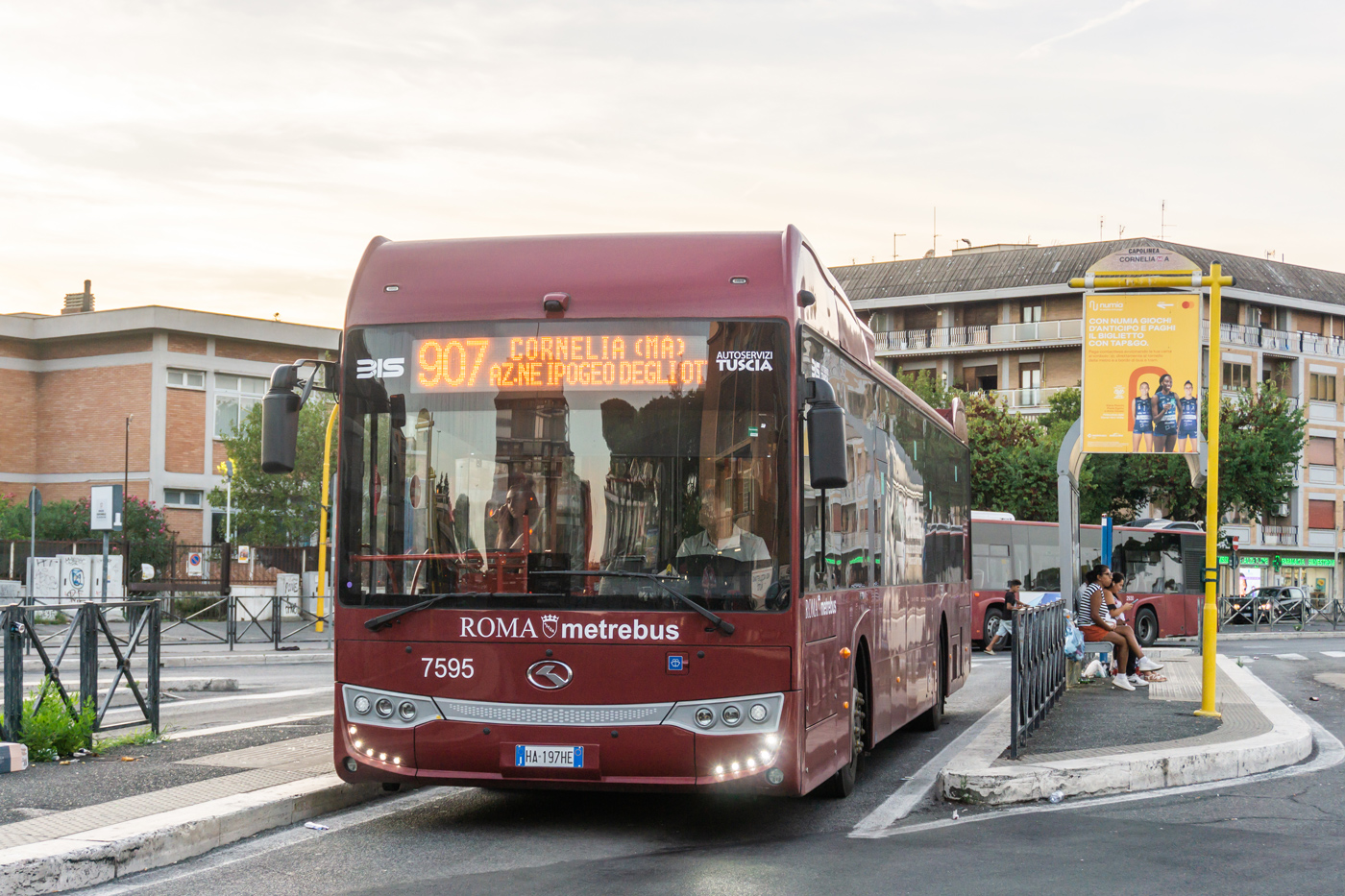 Италия, King Long PEV12LF № 7595