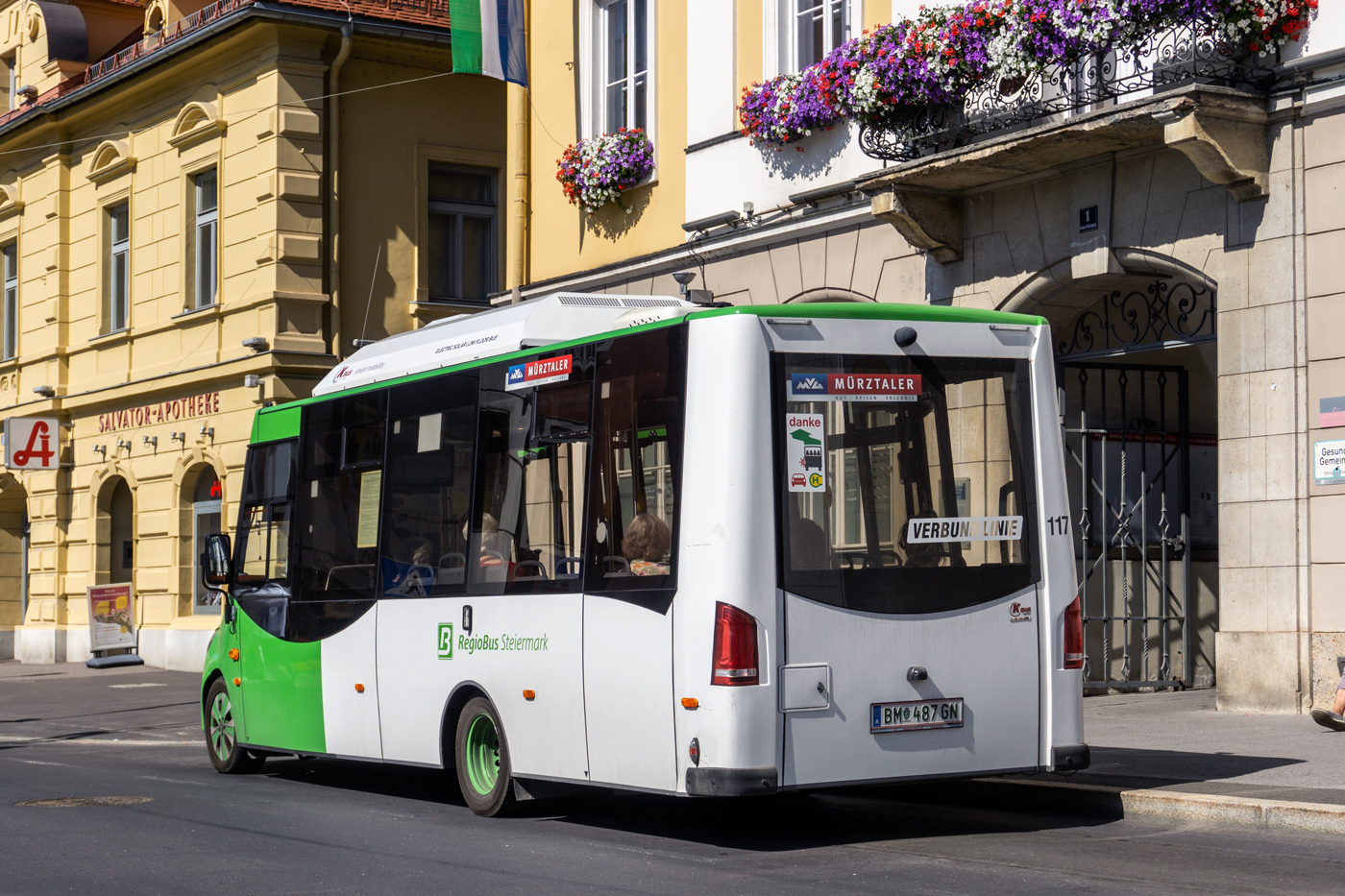 Австрия, K-Bus E-Solar City XL № 117