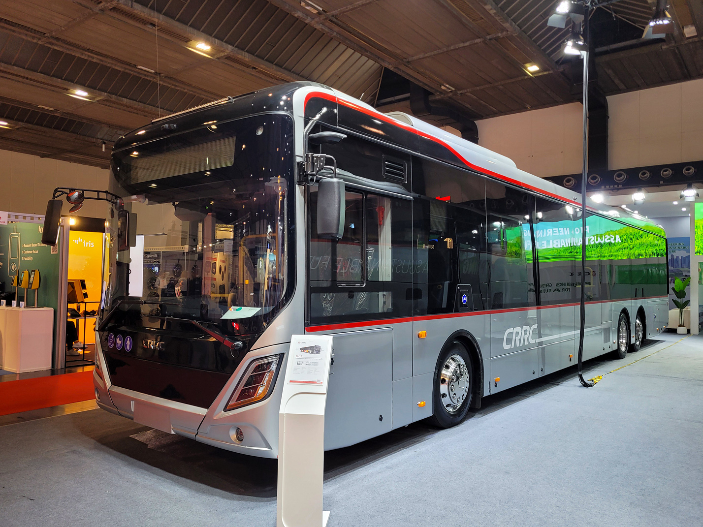Китай, CRRC eU15 № [1250508]; Бельгия — Busworld Europe 2025