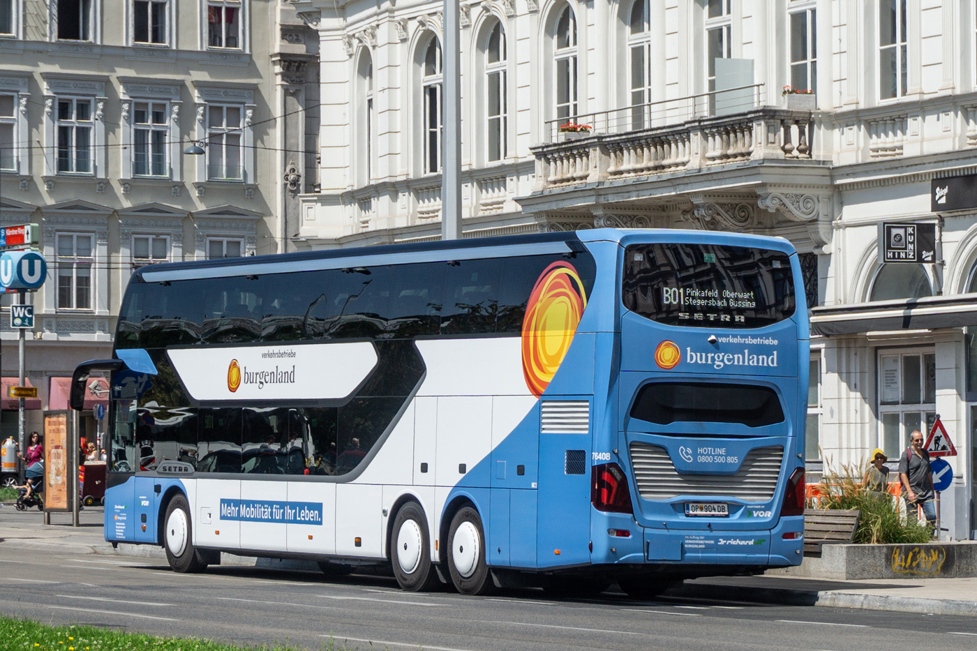 Австрия, Setra S531DT facelift № 76408
