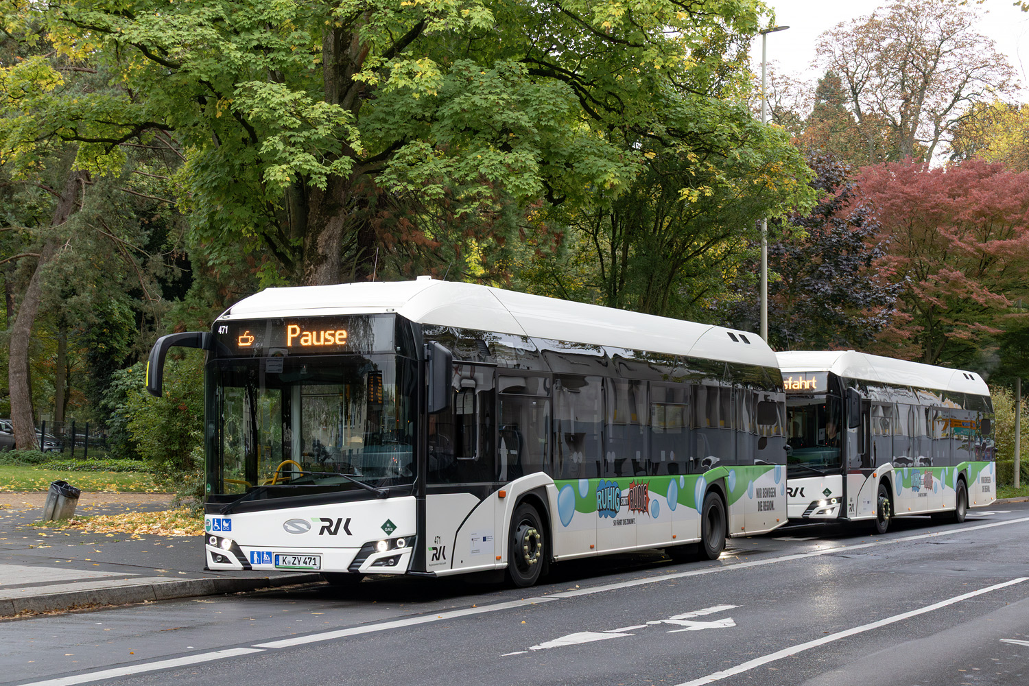 Северный Рейн-Вестфалия, Solaris Urbino IV 12 hydrogen № 471