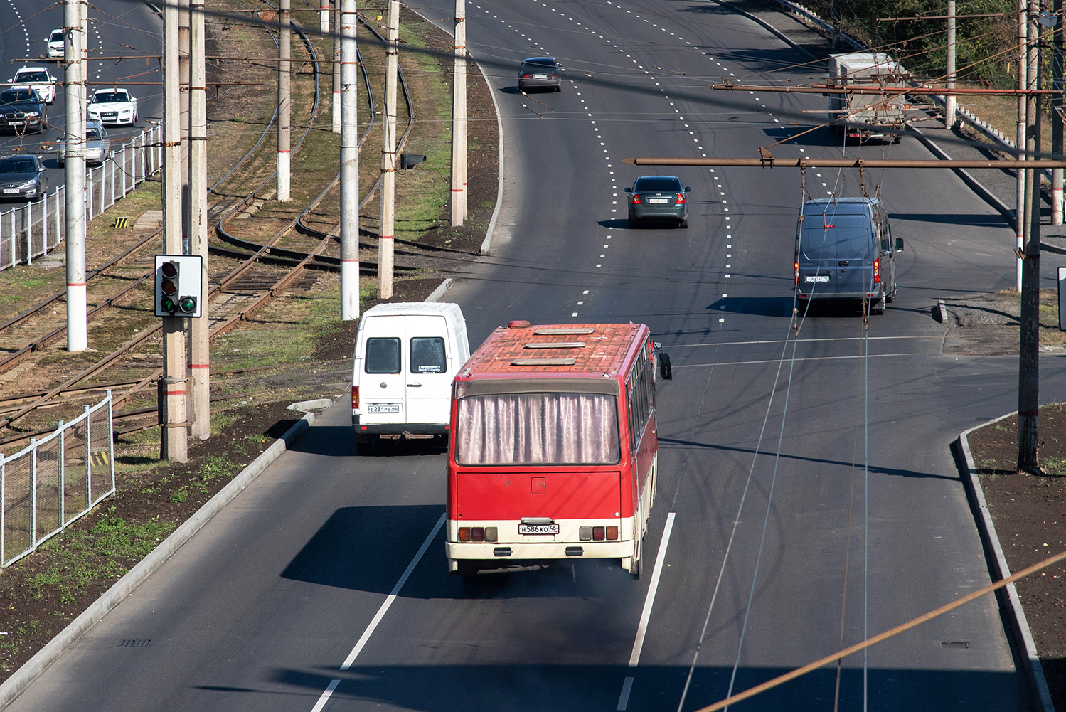 Курская область, Ikarus 256.54 № Н 586 КО 46