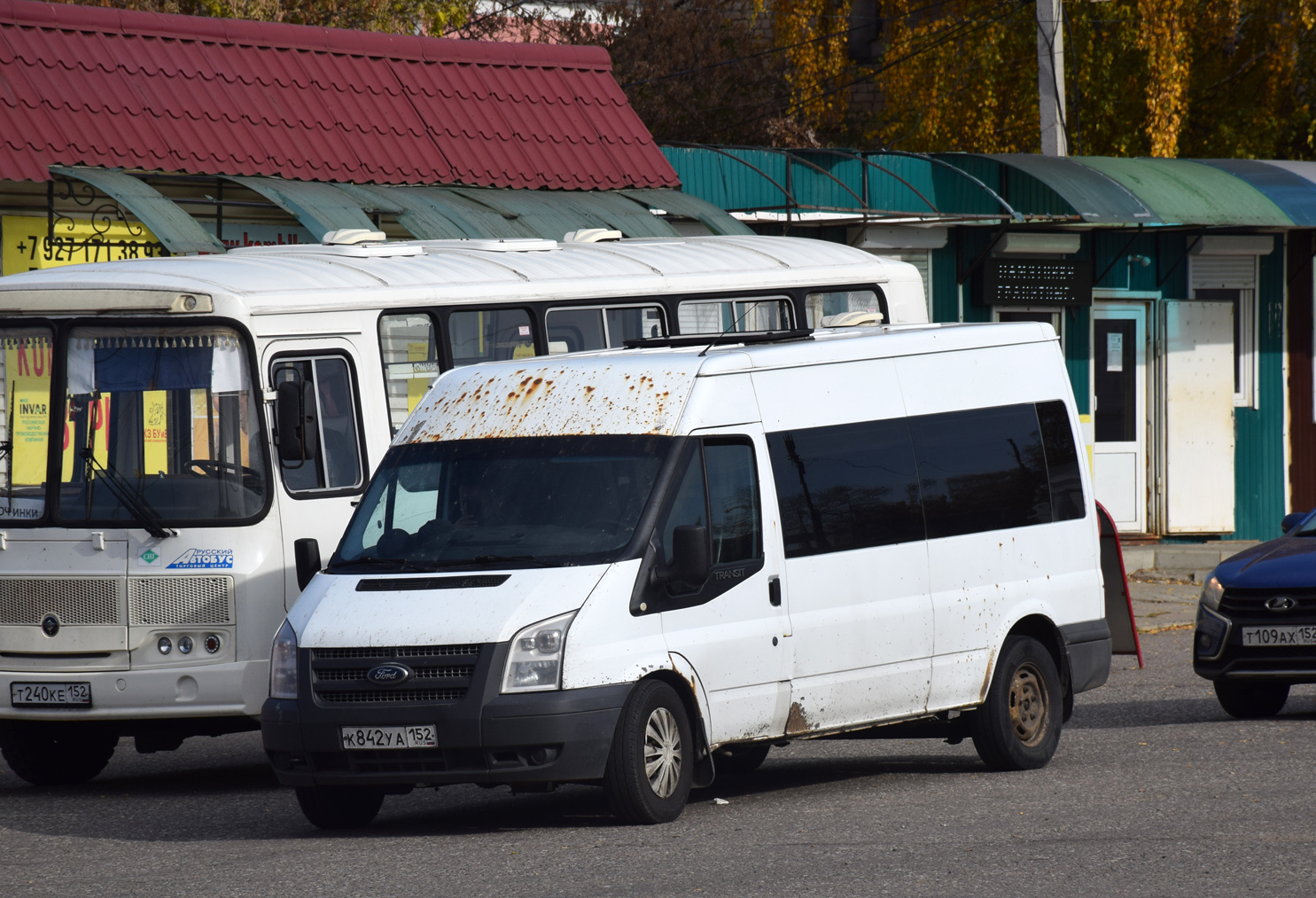 Нижегородская область, Ford Transit [RUS] (Z6F.ESF.) № К 842 УА 152