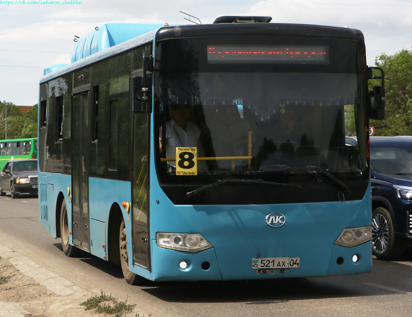 Obwód aktiubiński, Ankai HFF6850HGQ4 (SaryarkaAvtoProm) Nr 521 AX 04