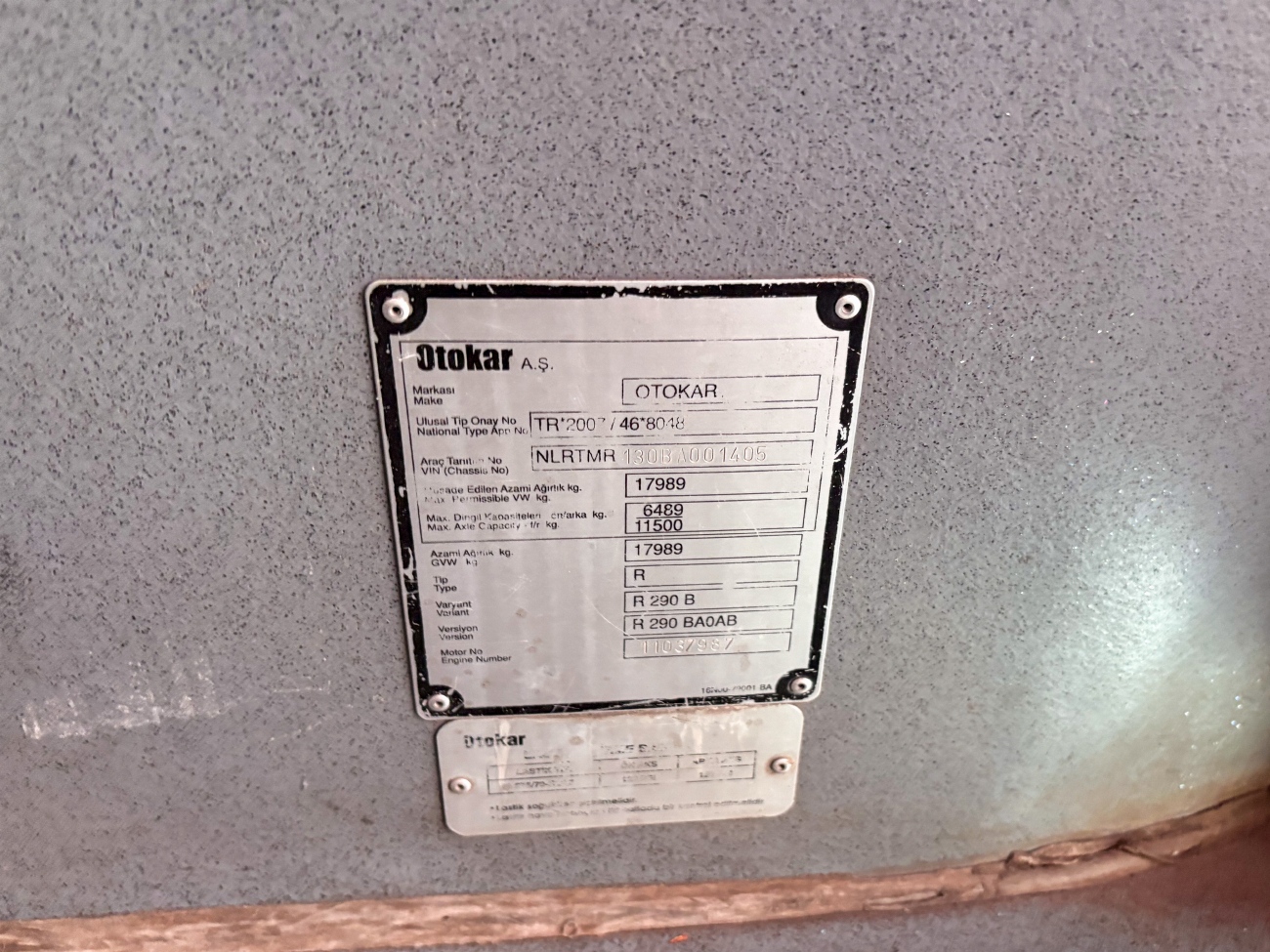Турция, Otokar Kent 290LF № 46