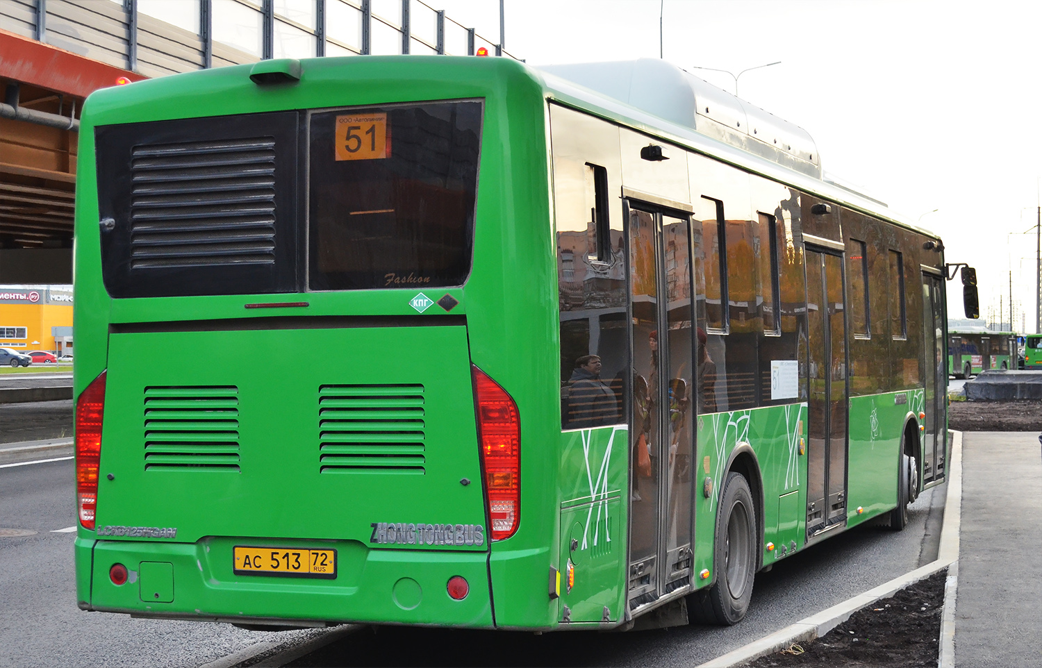 Тюменская область, Zhong Tong LCK6125HGAN № АС 513 72