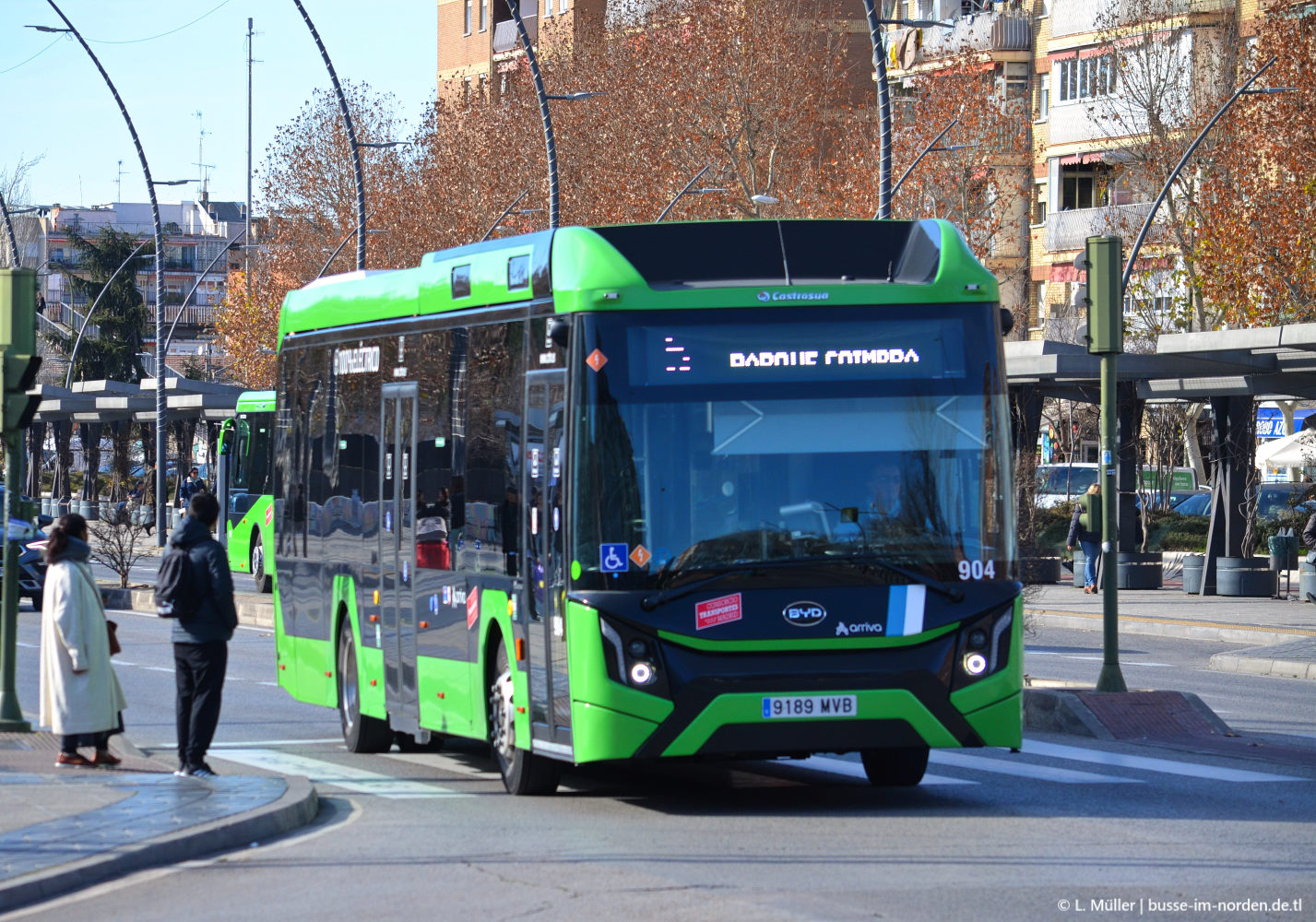 Испания, Castrosua Nelec № 904