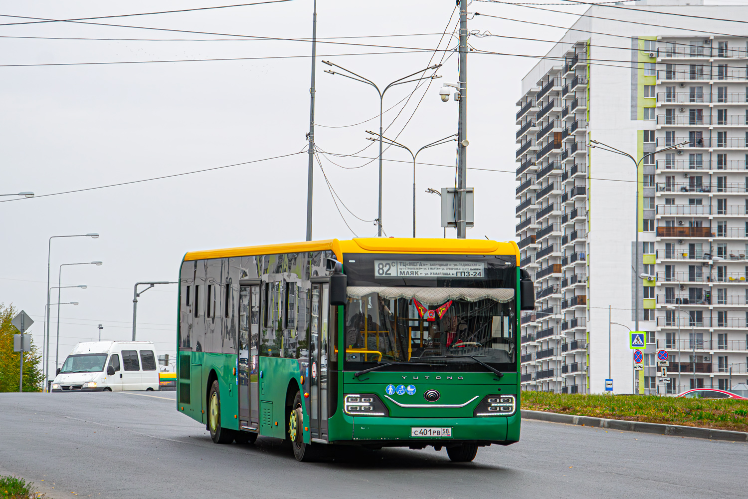 Пензенская область, Yutong ZK6116HG № С 401 РВ 58
