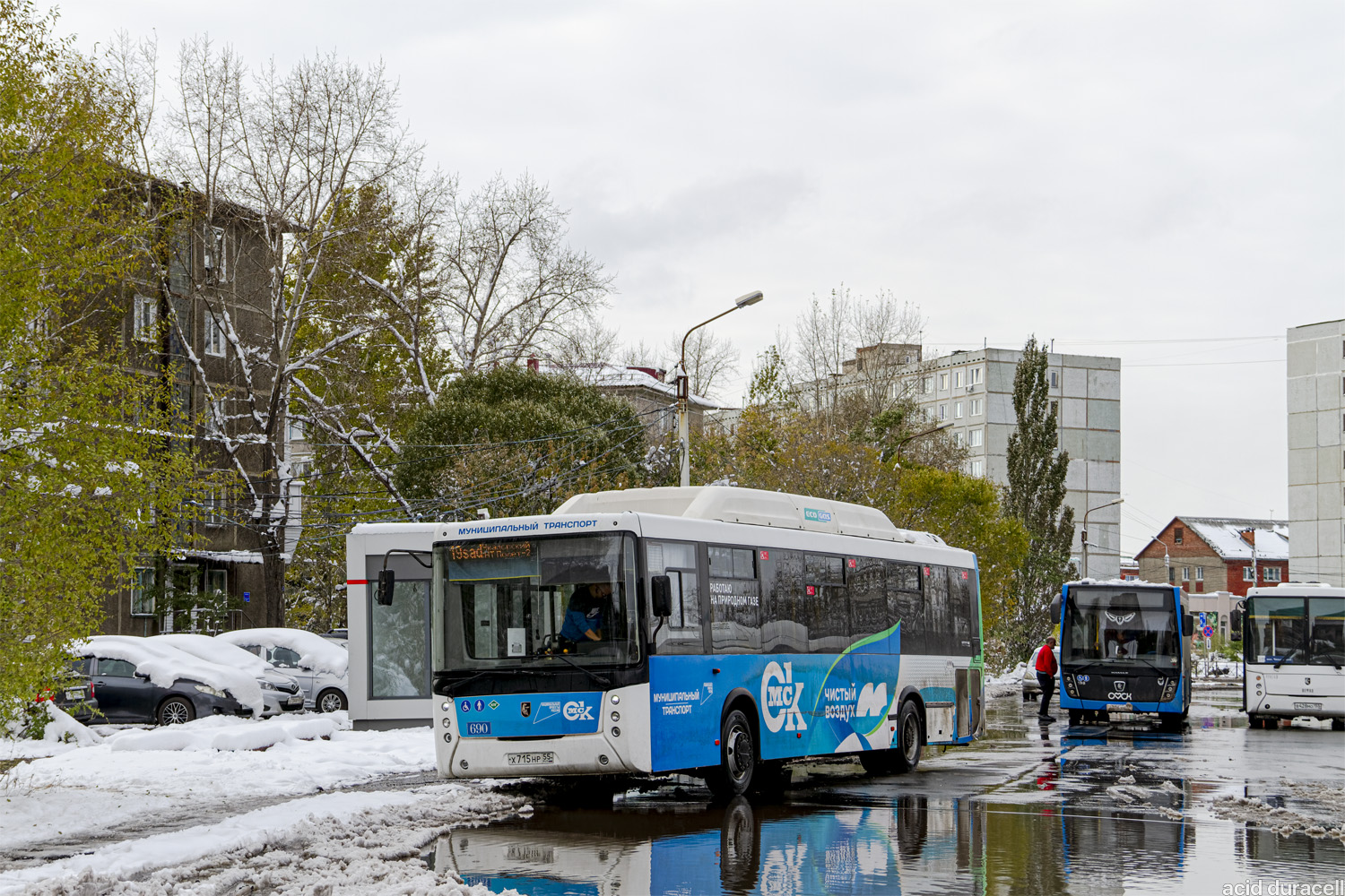 Омская область, НефАЗ-5299-30-56 № 690 Омская область, НефАЗ-5299-30-56 № 690