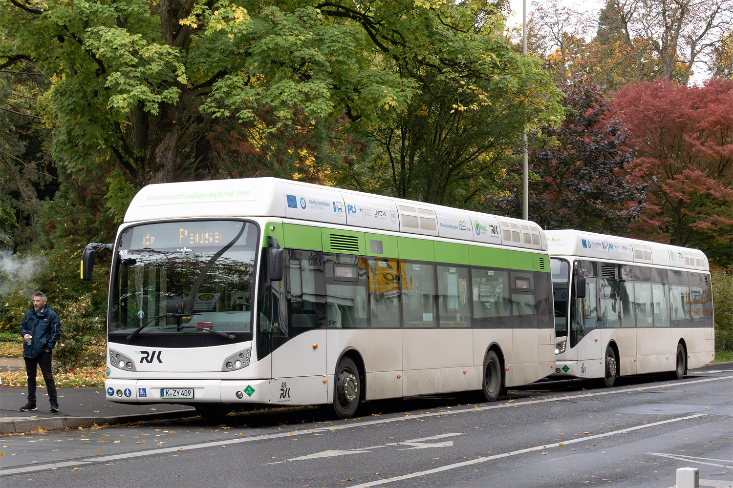 Северный Рейн-Вестфалия, Van Hool New A330 Fuel Cell № 409