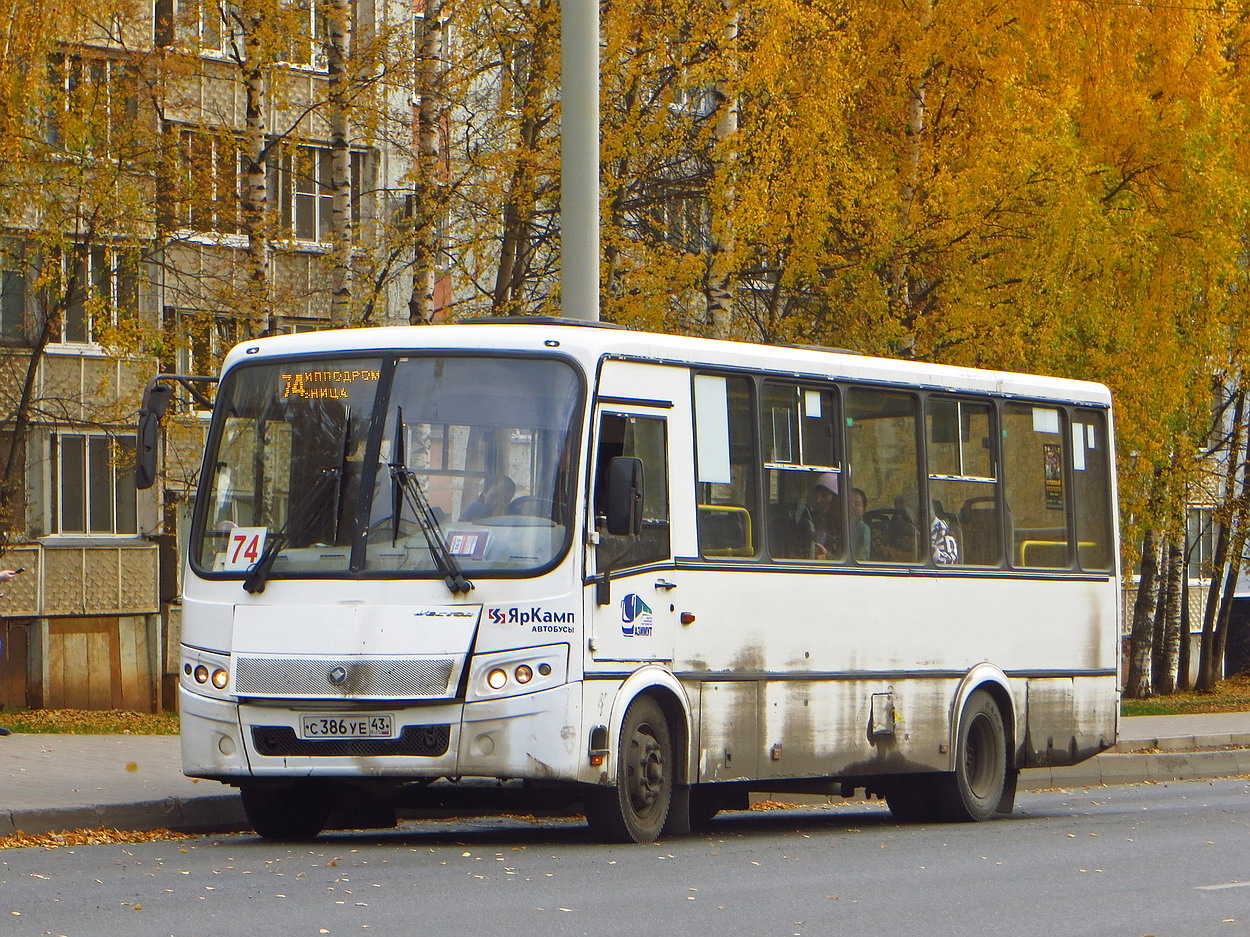 Кировская область, ПАЗ-320412-05 "Вектор" № С 386 УЕ 43