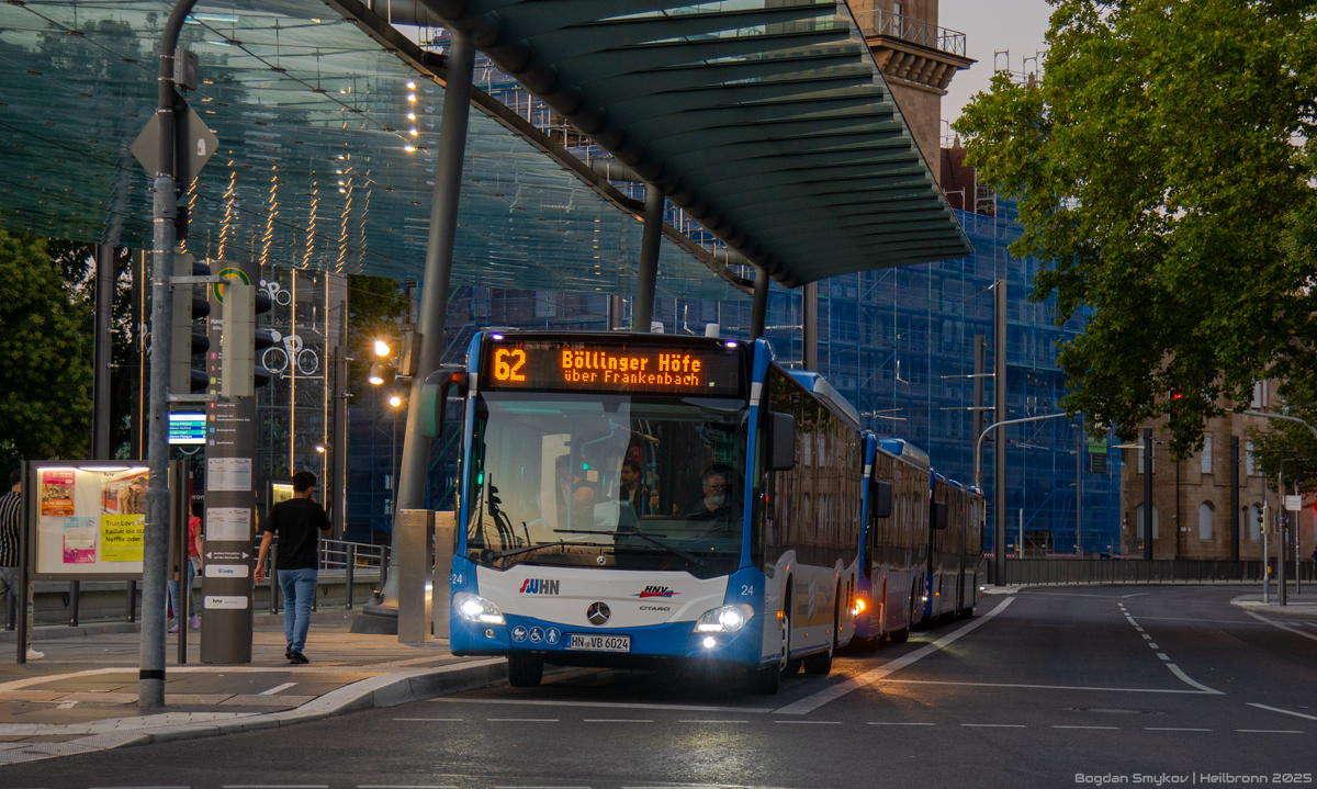 Баден-Вюртемберг, Mercedes-Benz Citaro C2 LE hybrid № 24