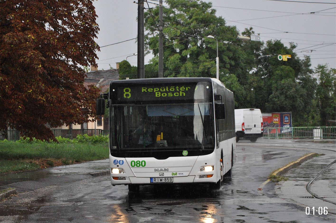 Венгрия, MAN A21 Lion's City NL313 № 080