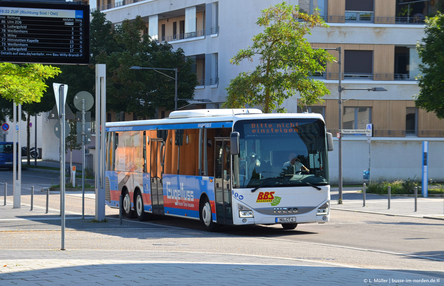 Бавария, IVECO Crossway LE CITY 14.5M № NU-CT 4