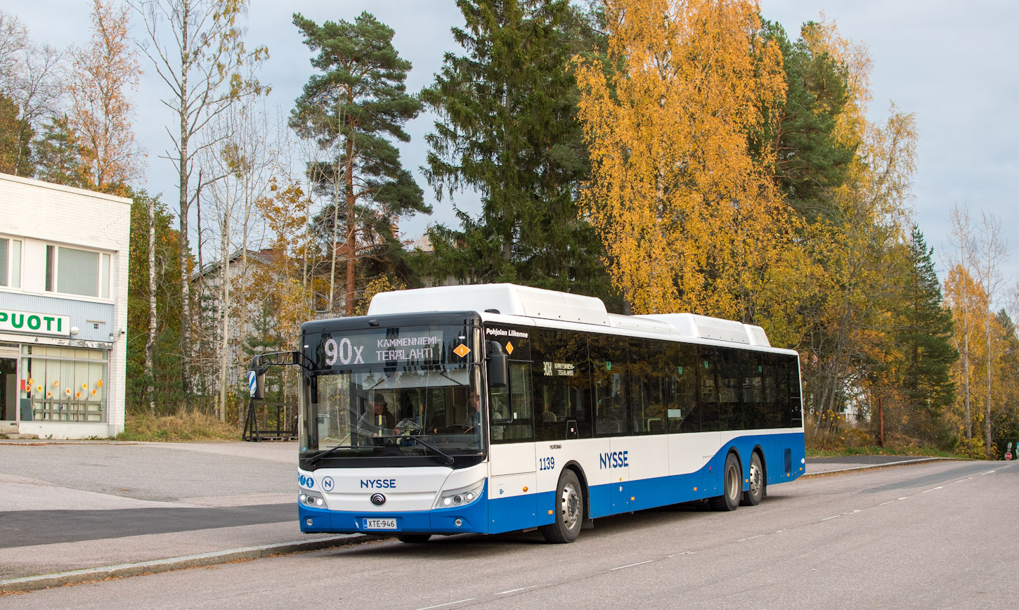 Финляндия, Yutong E15 № 1139