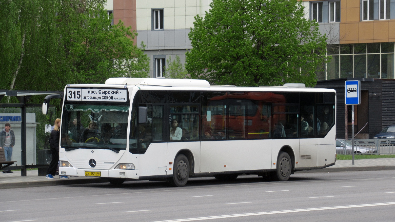 Липецкая область, Mercedes-Benz O530 Citaro № АК 158 48 Липецкая область, Mercedes-Benz O530 Citaro № АК 158 48