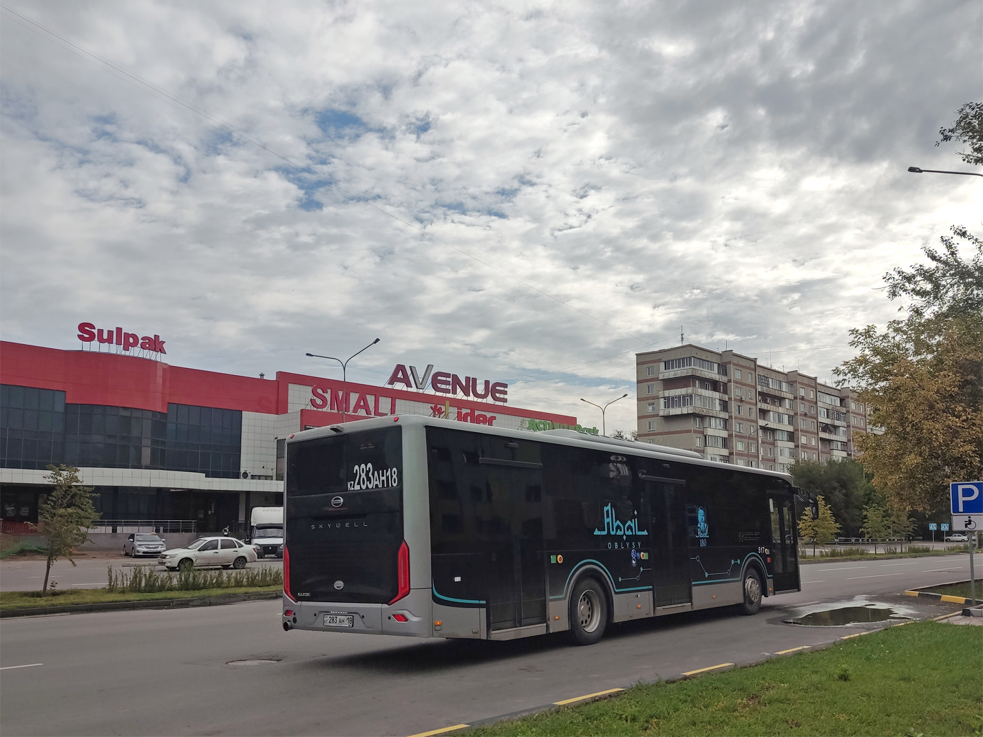 Абайская область, Skywell NJL6128H (СемАЗ) № 517