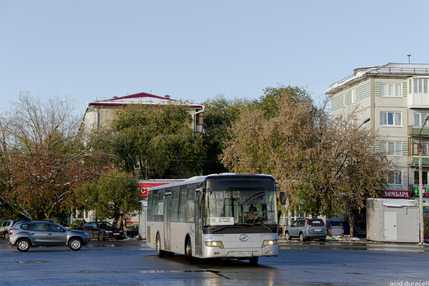 Омская область, Higer KLQ6121GQ № 3507