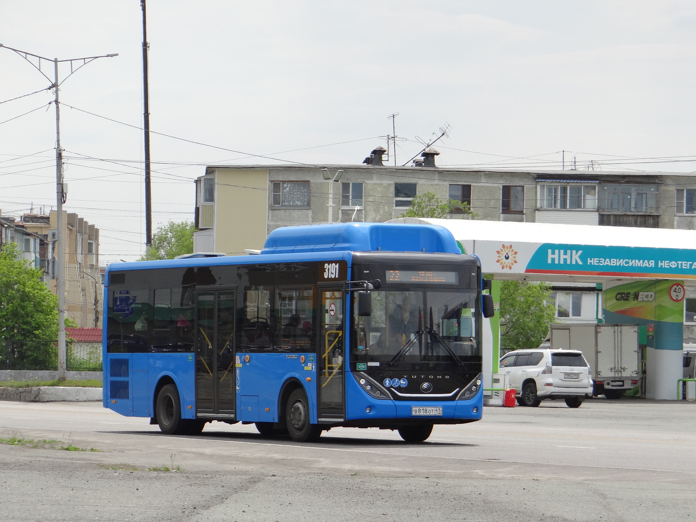 Камчатский край, Yutong ZK6890HGQ № 3191