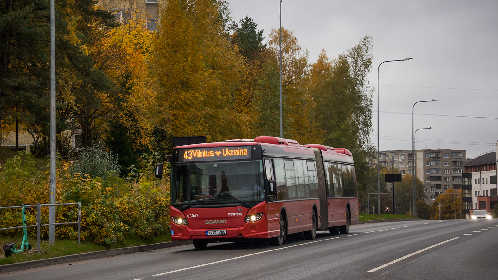 Литва, Scania Citywide LFA № V8047