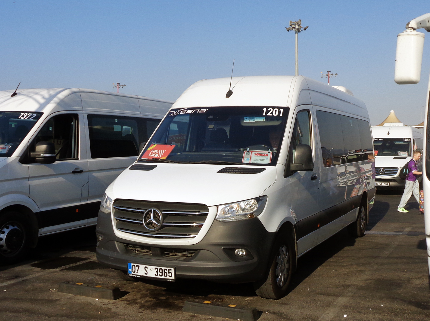 Турция, Mercedes-Benz Sprinter W907 416CDI № 1201