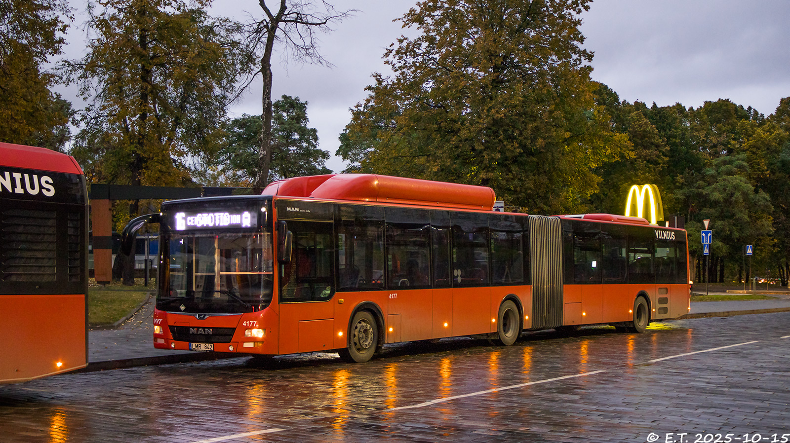 Литва, MAN A23 Lion's City G NG313 CNG № 4177