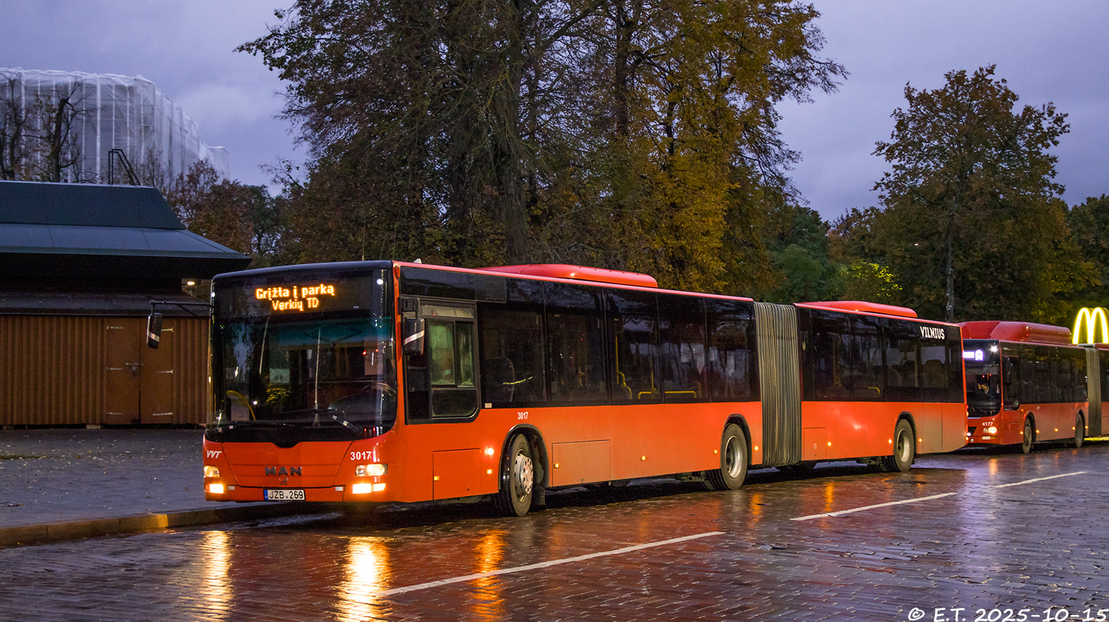 Литва, MAN A23 Lion's City GL NG313 № 3017 Литва, MAN A23 Lion's City GL NG313 № 3017