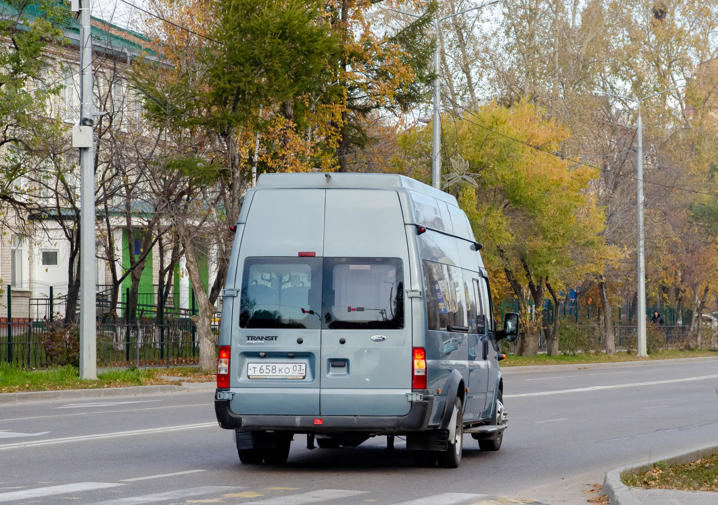 Бурятия, Нижегородец-222708  (Ford Transit) № Т 658 КО 03