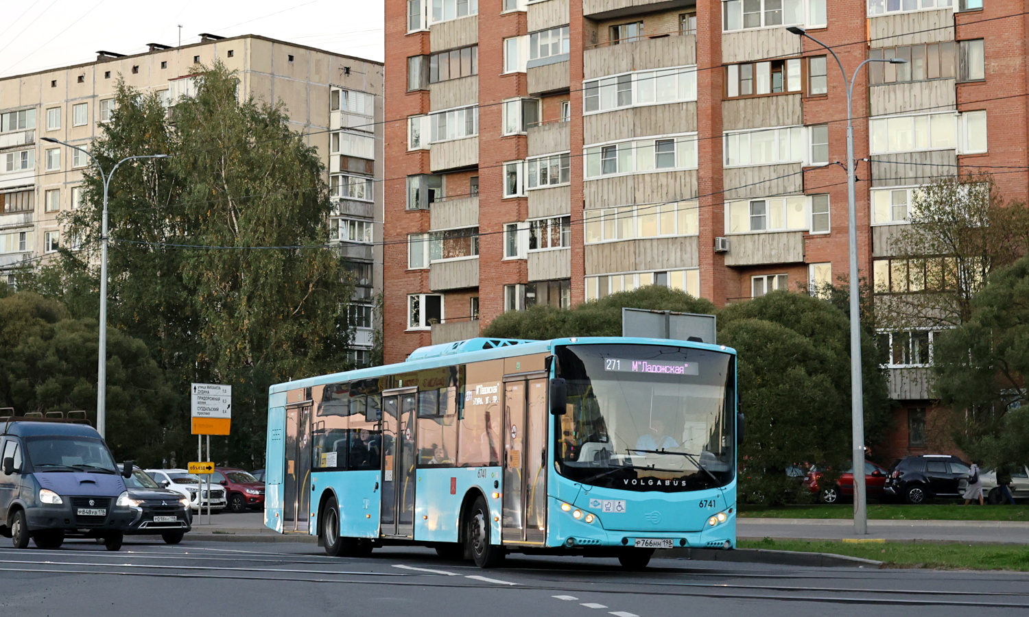 Санкт-Петербург, Volgabus-5270.G4 (LNG) № 6741