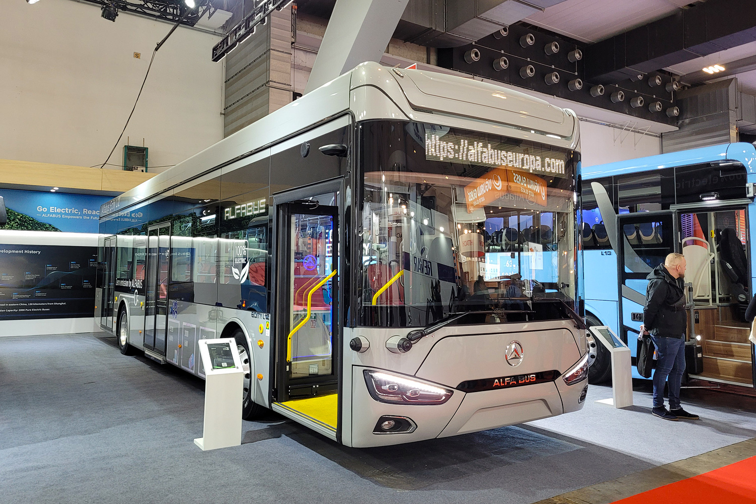 Китай, Alfa Bus eCity L12 № [L12]; Бельгия — Busworld Europe 2025