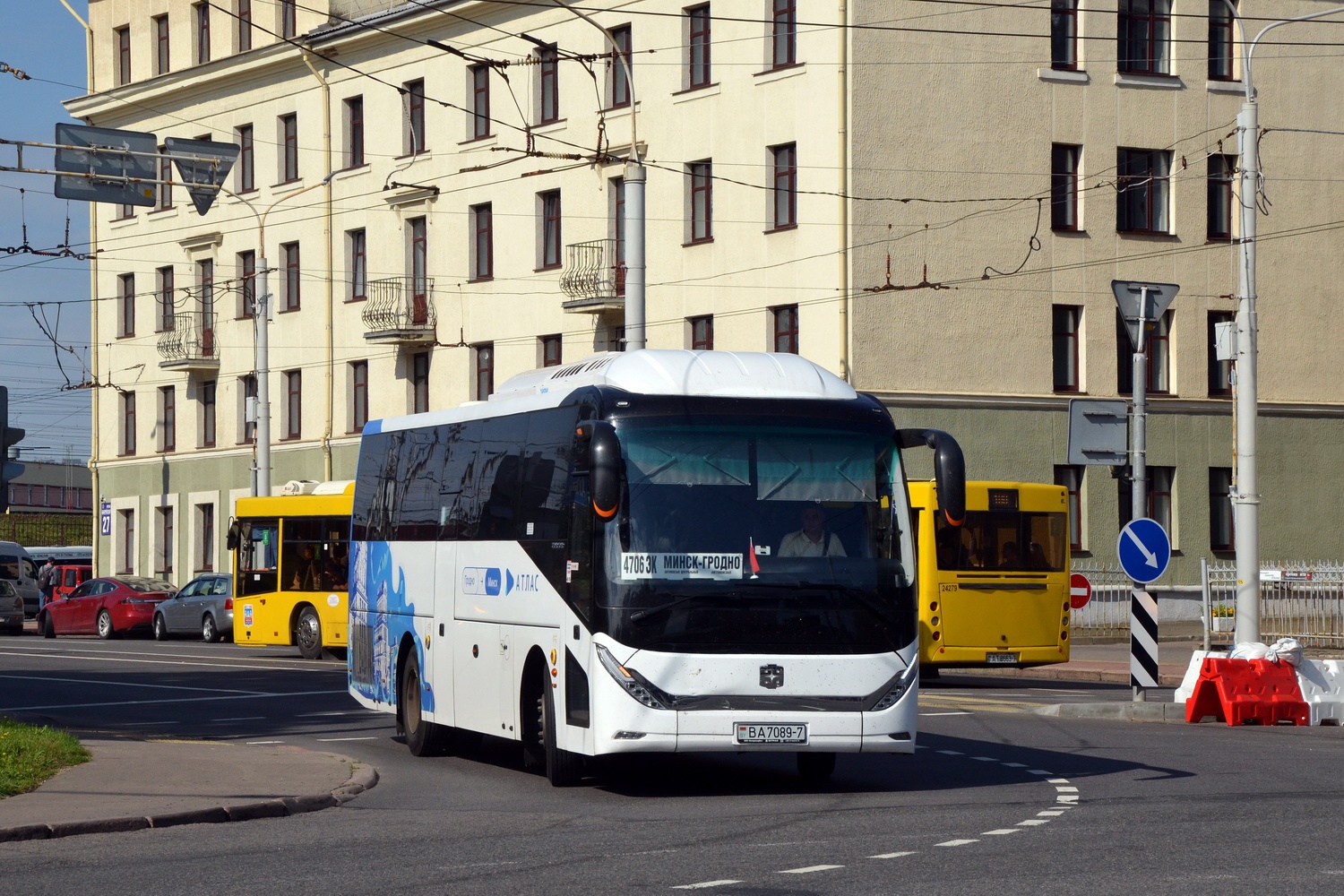 Минск, Zhong Tong LCK6109H № ВА 7089-7 Минск, Zhong Tong LCK6109H № ВА 7089-7