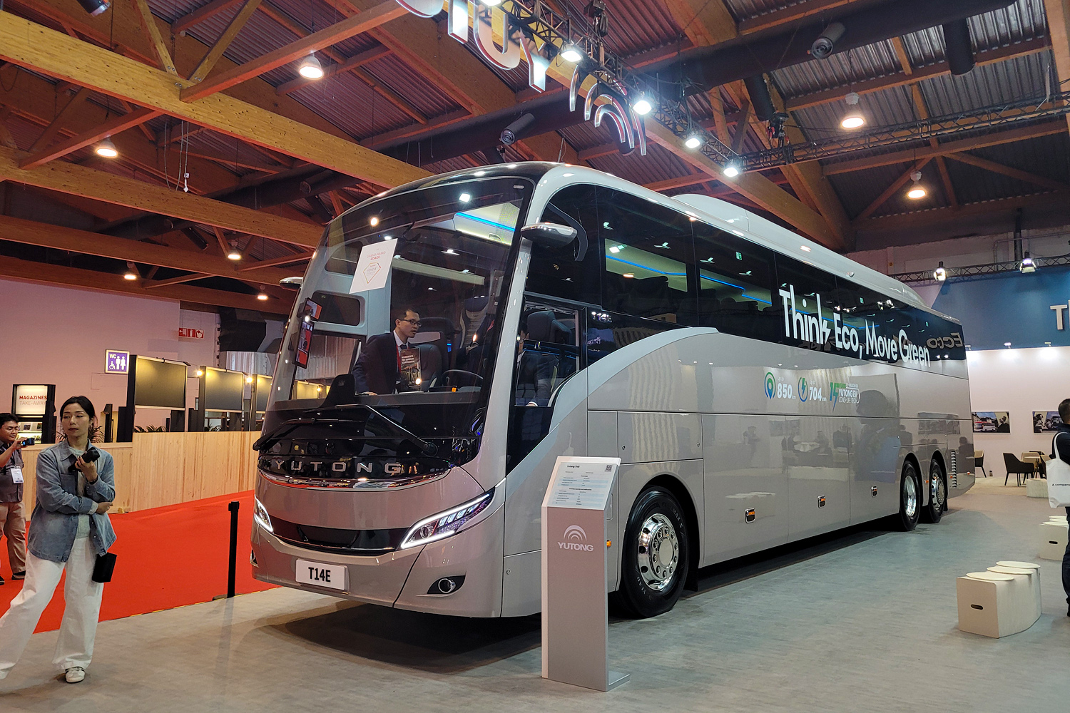 Китай, Yutong T14E № [T14E]; Бельгия — Busworld Europe 2025