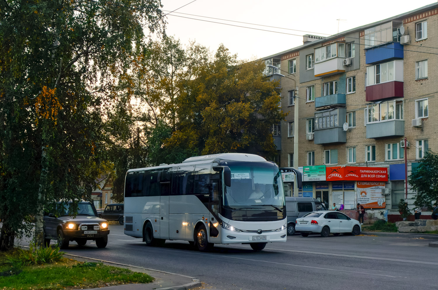 Тамбовская область, Yutong C9 (ZK6947H) № С 137 ВВ 68 Тамбовская область, Yutong C9 (ZK6947H) № С 137 ВВ 68