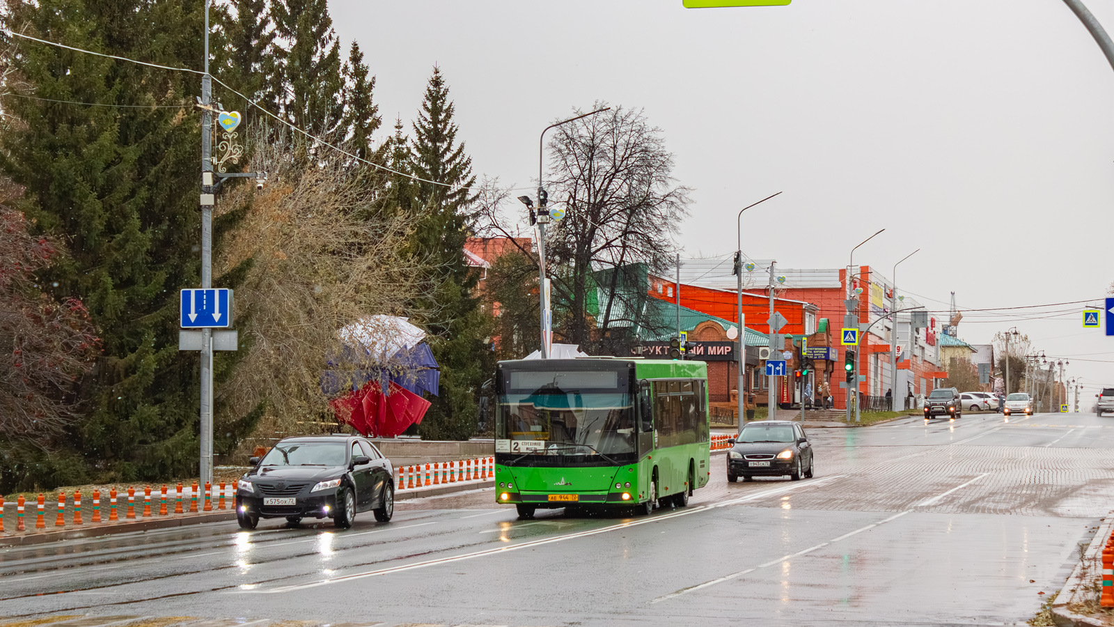 Тюменская область, МАЗ-206.068 № АЕ 944 72