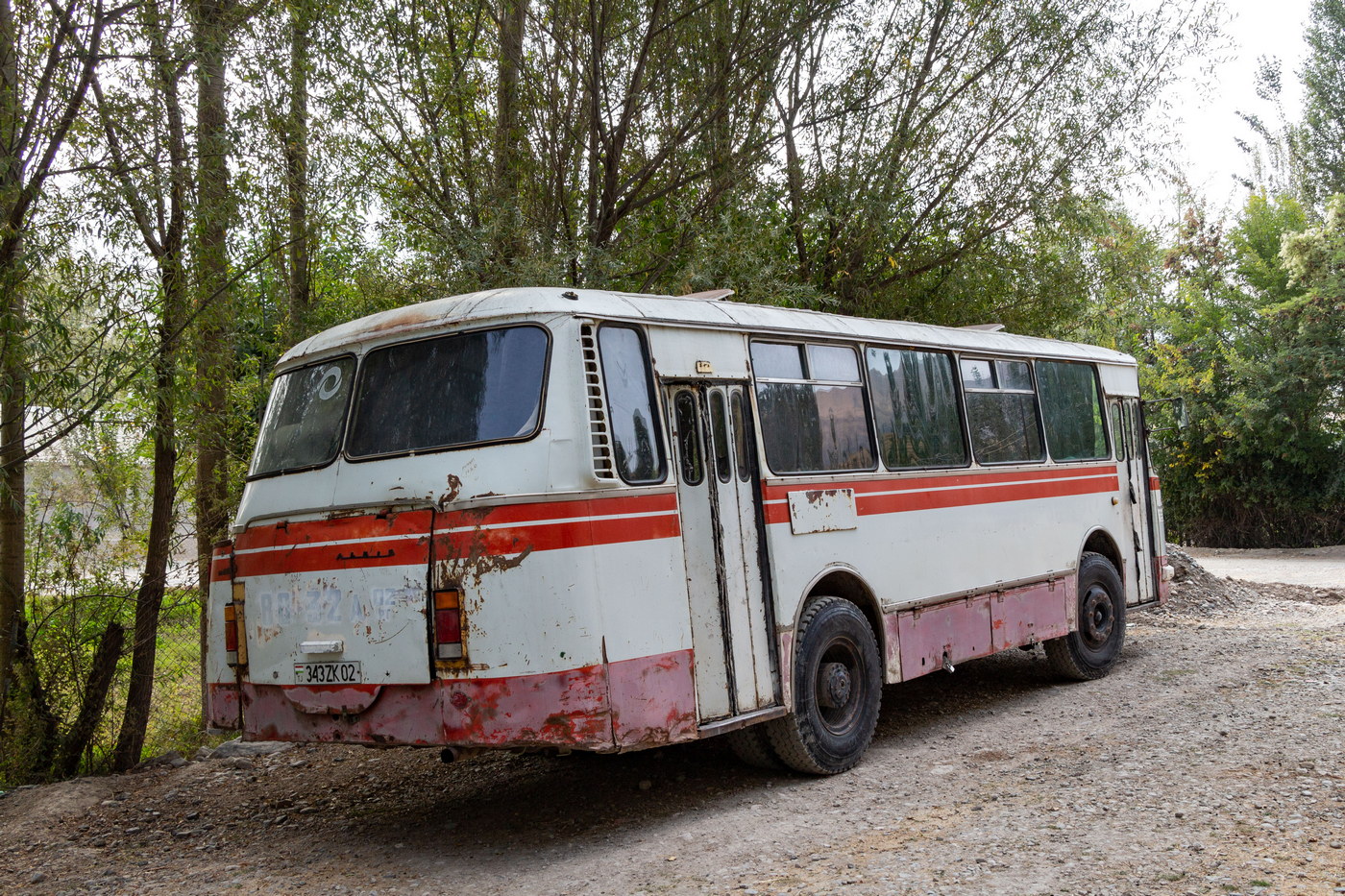 Таджикистан, ЛАЗ-695* № 343 ZK 02