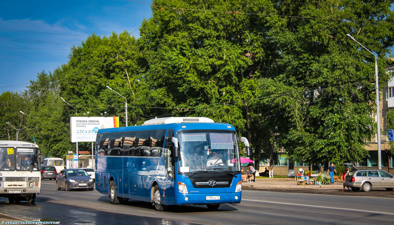 Томская область, Hyundai Universe Xpress Noble № О 195 СК 70