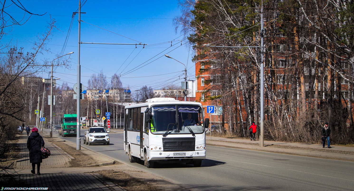 Томская область, ПАЗ-320412-14 № Е 979 КВ 70