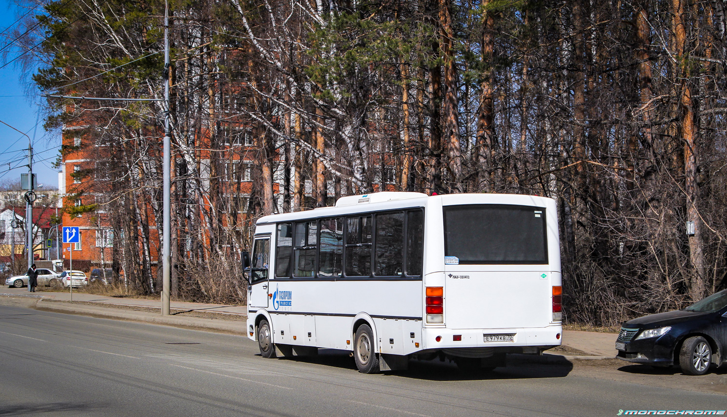 Томская область, ПАЗ-320412-14 № Е 979 КВ 70
