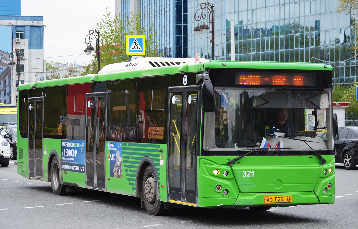 Тюменская область, ЛиАЗ-5292.65 № 321