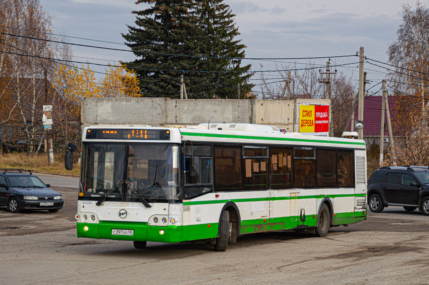 Пензенская область, ЛиАЗ-5292.21 № 499