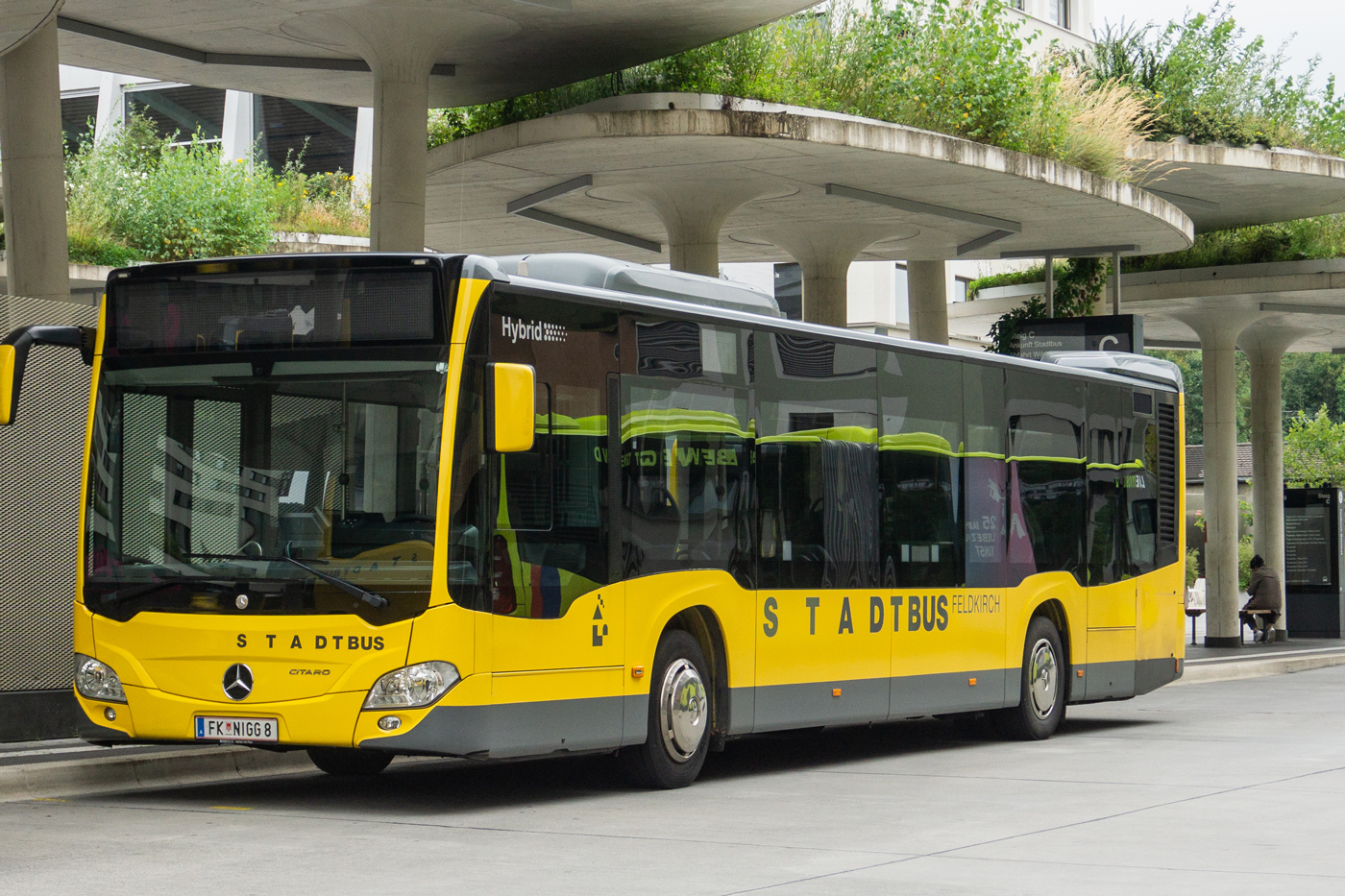 Австрия, Mercedes-Benz Citaro C2 hybrid № FK NIGG 8
