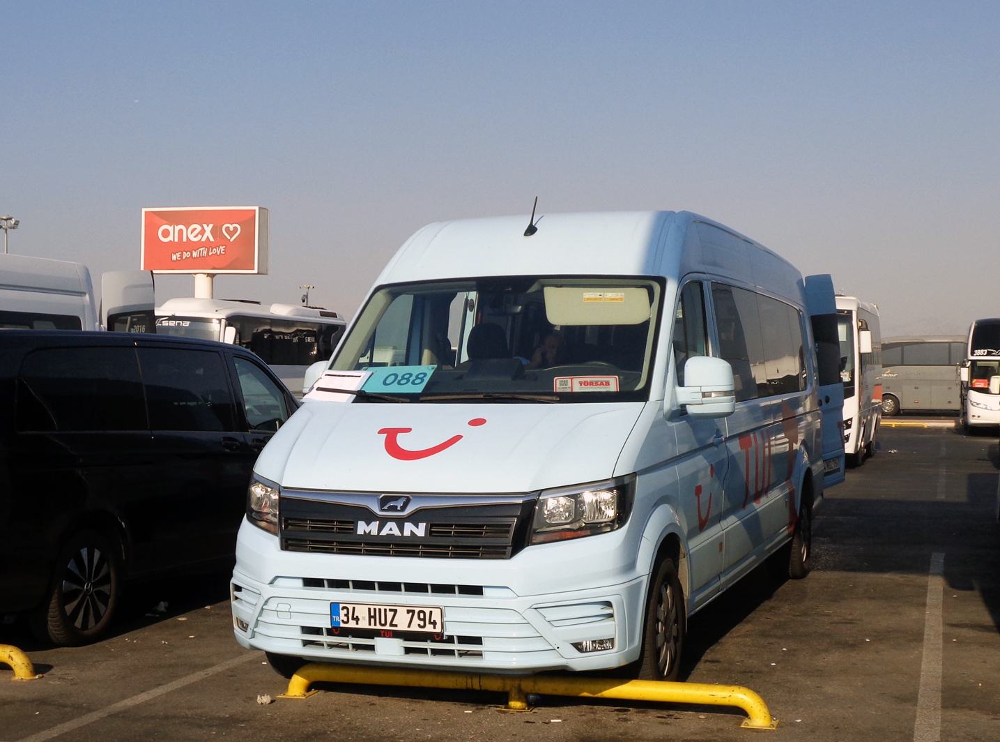 Турция, Otokar Sultan Comfort № 2016; Турция, Arobus № 34 HUZ 794