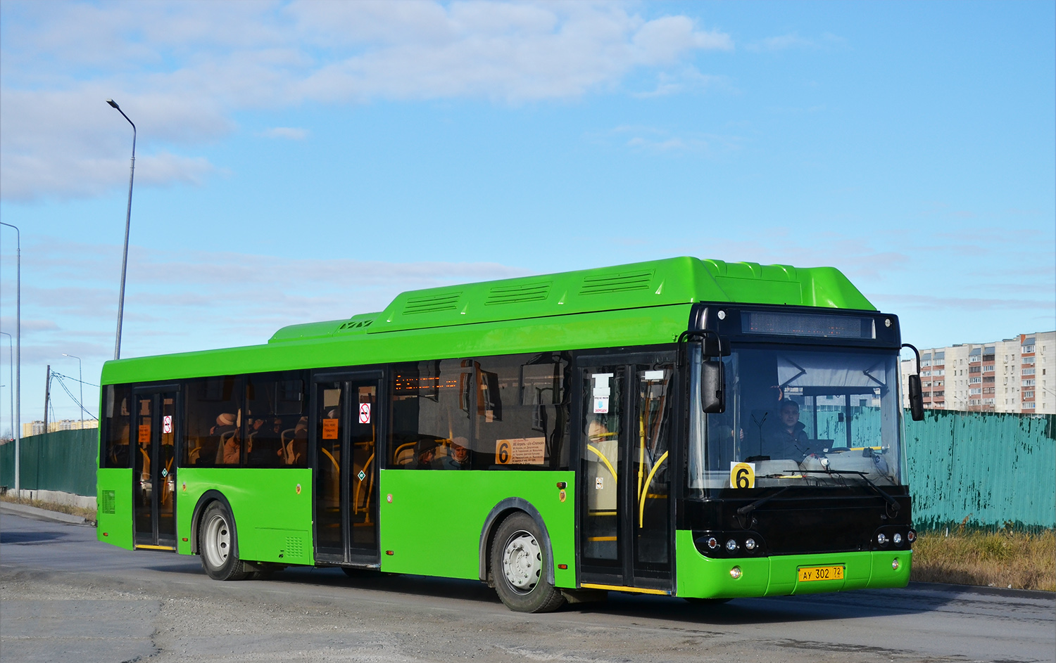Tyumenyi terület, LiAZ-5292.67 (CNG) sz.: АУ 302 72