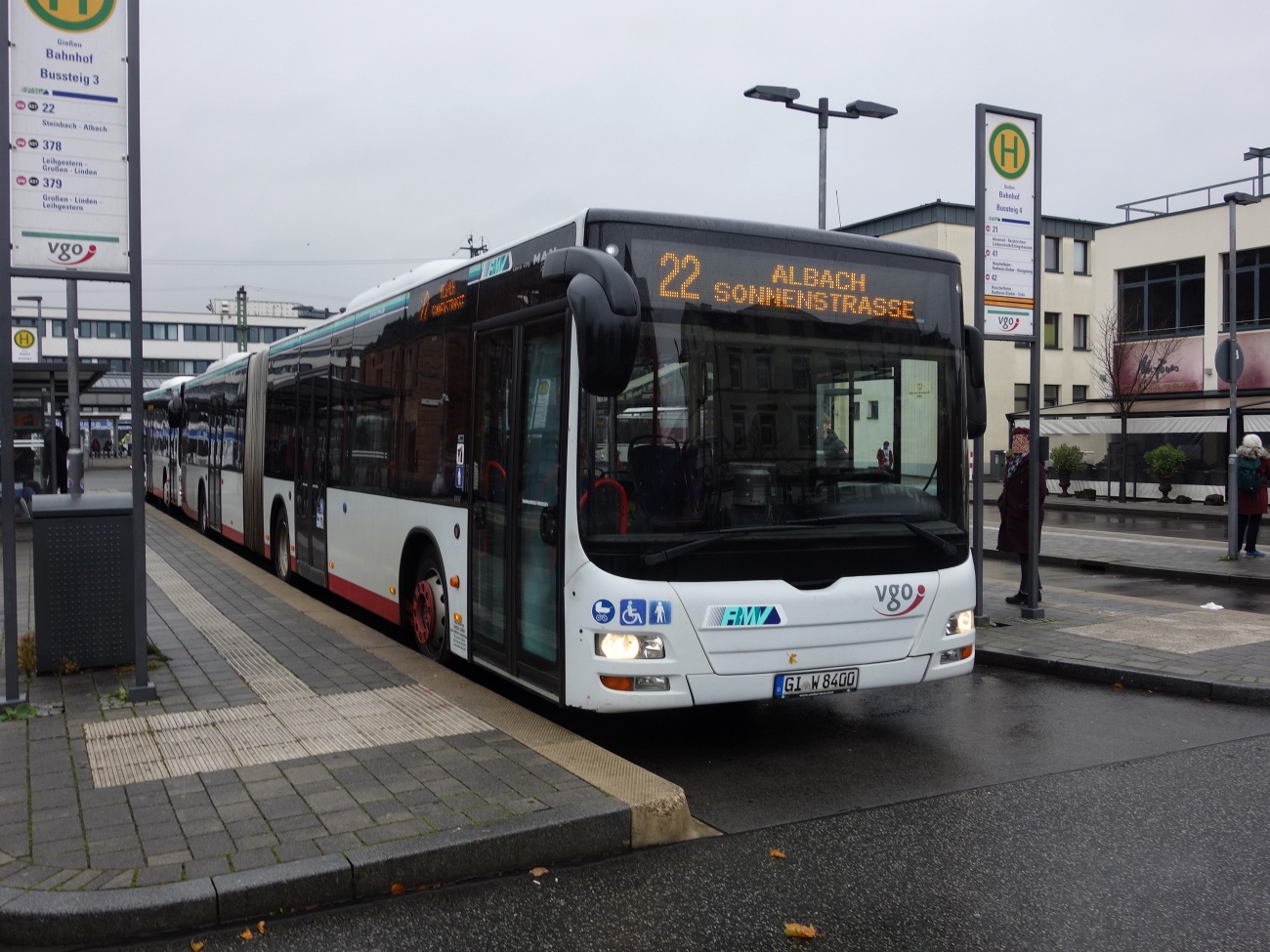 Гессен, MAN A23 Lion's City G NG363 № GI-W 8400